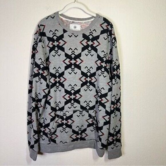 On The Byas mens kangaroo pocket sweatshirt size large‎ - Picture 1 of 5
